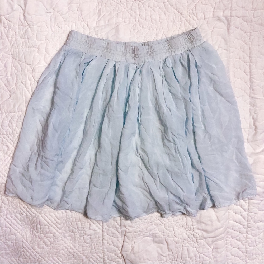Brandy Melville blue skater skirt